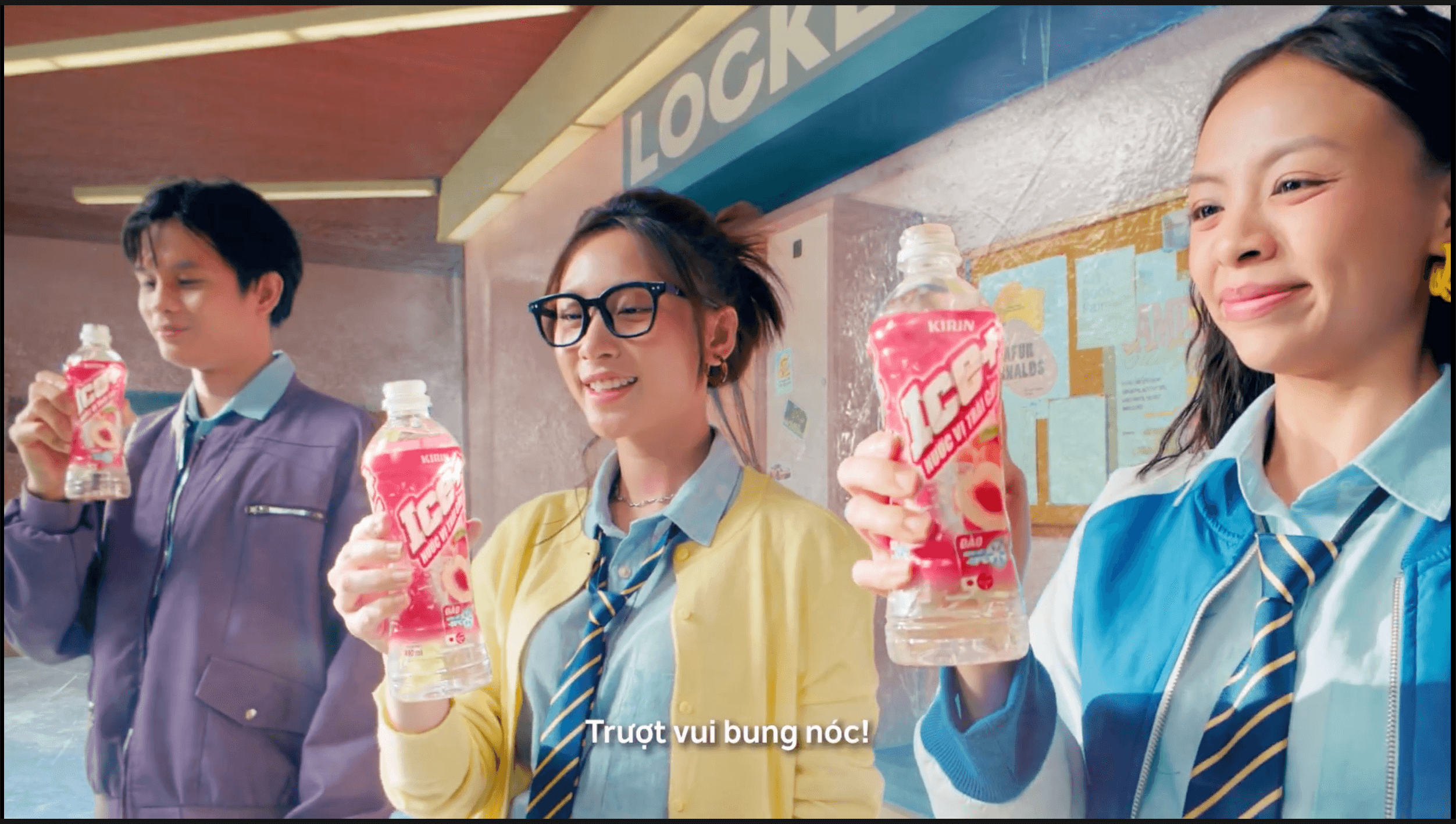 KIRIN ICE+ ĐÔNG KẾT TRÁI CÂY, MÁT LẠNH KHOẢNH KHẮC